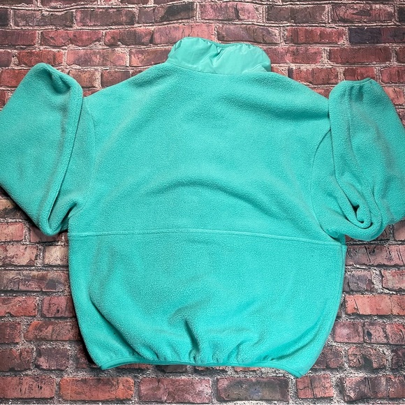 Patagonia Synchilla Marsupial Fleece 1/2 Zip Pullover Jacket Womens Small S Blue - Picture 7 of 9